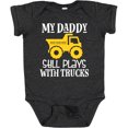 thumbnail image 3 of Inktastic Construction My Daddy Still Plays with Trucks Boys or Girls Baby Bodysuit, 3 of 5