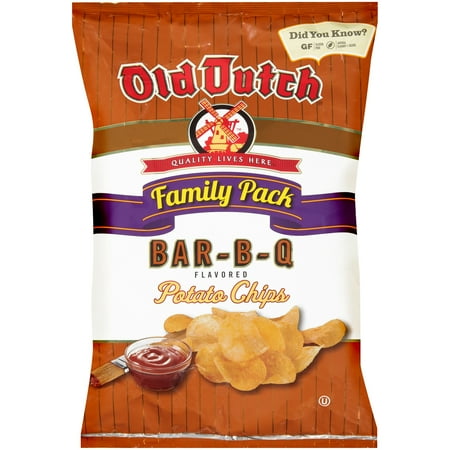 Old Dutch Gluten-Free Bar-B-Q Potato Chips Family Pack, 9 ...