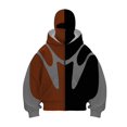 thumbnail image 1 of MHFRRA Sudadera con Capucha y Cremallera Moderna para Hombre, Diseño Elegante de Dos Capas, Ropa Deportiva Informal para Uso Diario En Primavera, Otoño E Invierno Naranja, 1 of 2