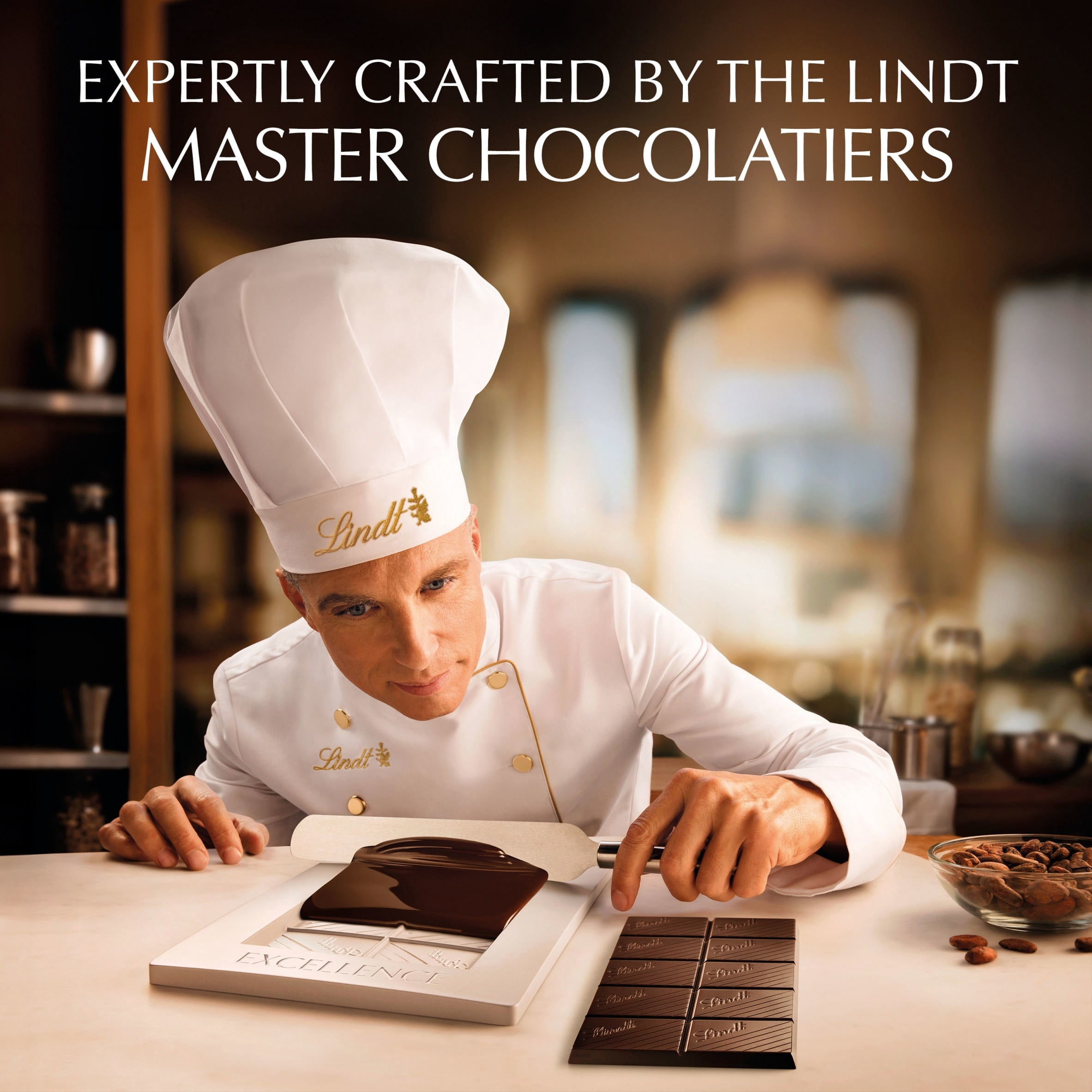 Lindt Excellence Dark Chocolate Bar - 70% Cocoa 100g, Imported from Britain