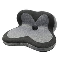 Chair Seat Cushion, L-Shaped Integrated Seat Cushions, Butt Pillow with Back Support, Ergonomic Cushions with Lumbar Support, Memory Foam Chair Cushion for Long Sitting Office Worker