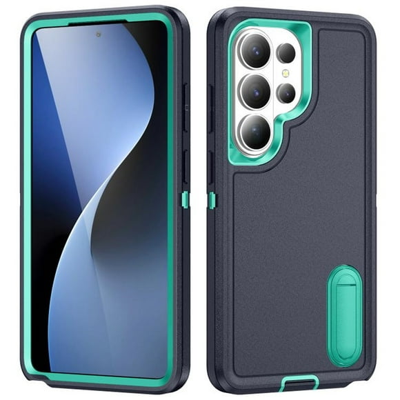 Funda para Teléfono Samsung Galaxy S26 Ultra 5G de 6,9" con Soporte Incorporado, Funda Protectora Resistente a Prueba de Golpes/polvo/caídas de Grado Militar para Samsung Galaxy S26 Ultra 5G,