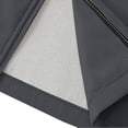 thumbnail image 5 of PNTUTB Fall Winter Men's Vest Jacket Full Zip Stand Collar Sleeveless Coat Solid Color Casual Comfort Warm Daily Outerwear with Zip Pockets, 5 of 7