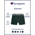 thumbnail image 3 of Champion Boys’ Softest Touch Classic Boxer Briefs, 5 Pack, Sizes XS–XL, 3 of 6