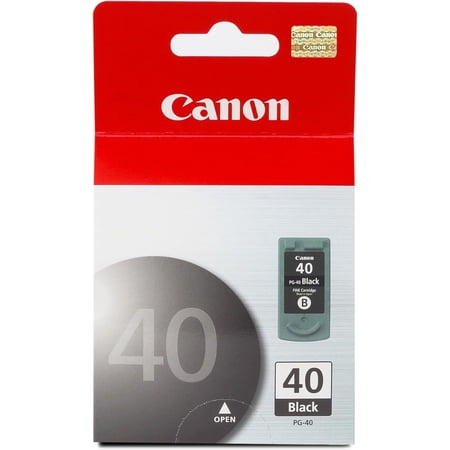Zenjohn PG-40 Genuine Black Ink Cartridge Twin Pack (2 Black Cartridges), Compatible with iP2600/1800/1700/1600, MX310/300, MP470/460/450/210/170/160/150/140/180/190, JX200/210P