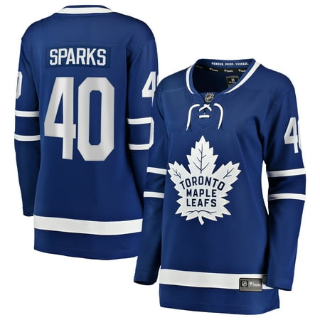 Garret Sparks Toronto Maple Leafs Fanatics Branded Women's Home Breakaway Player Jersey -