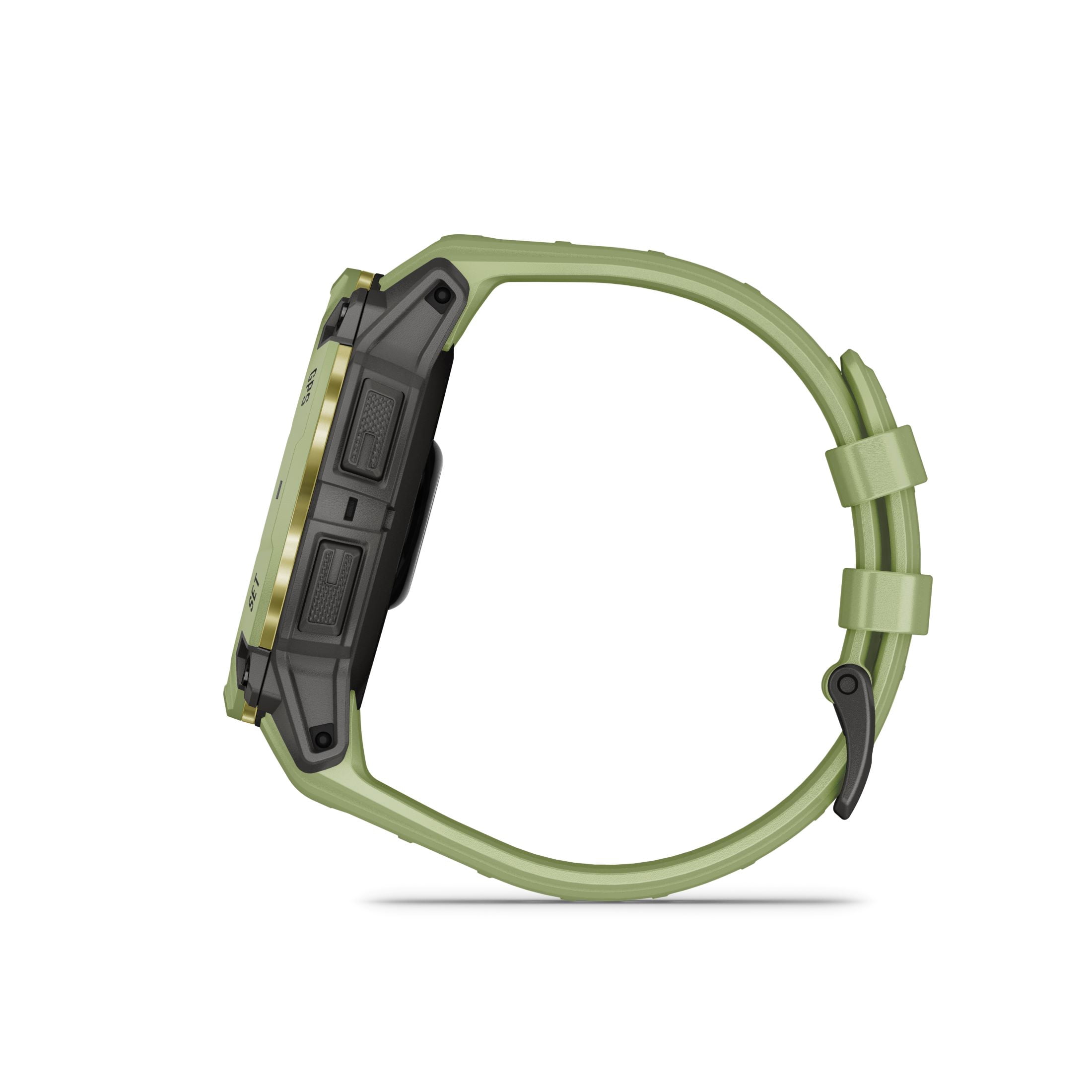 Garmin Instinct 3 – 50 mm, AMOLED Display, Rugged Outdoor GPS Smartwatch, Built-In Flashlight, Alpine Rush Collection Limited Edition Color, Fern Green with Fern Green Band