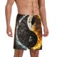 thumbnail image 2 of Fotbe Yin Yang Pantalones Cortos de Pijama para Hombre, Ropa de Dormir, Pantalones de Pijama Cortos para Hombre-Small, 2 of 6