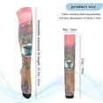 thumbnail image 3 of Llama Flowers Womens Thigh High Stocks Over Knee High Socks Thigh Tigh Boot Stockings, 3 of 7
