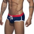 thumbnail image 5 of WIZUTIZ Swim Short Mens High Elastic Board Briefs Casual Beach Breathe Swimming Pants Low Cut Sexy Boxer Brief Bathing Suit, 5 of 5