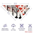 thumbnail image 2 of Valentine's Day Translucent Light Breathable Chiffon Yarn Cat Bandanas Pack of Two - 40.6x40.6x58in & 53.3x53.3x76.2in Sizes, 2 of 5
