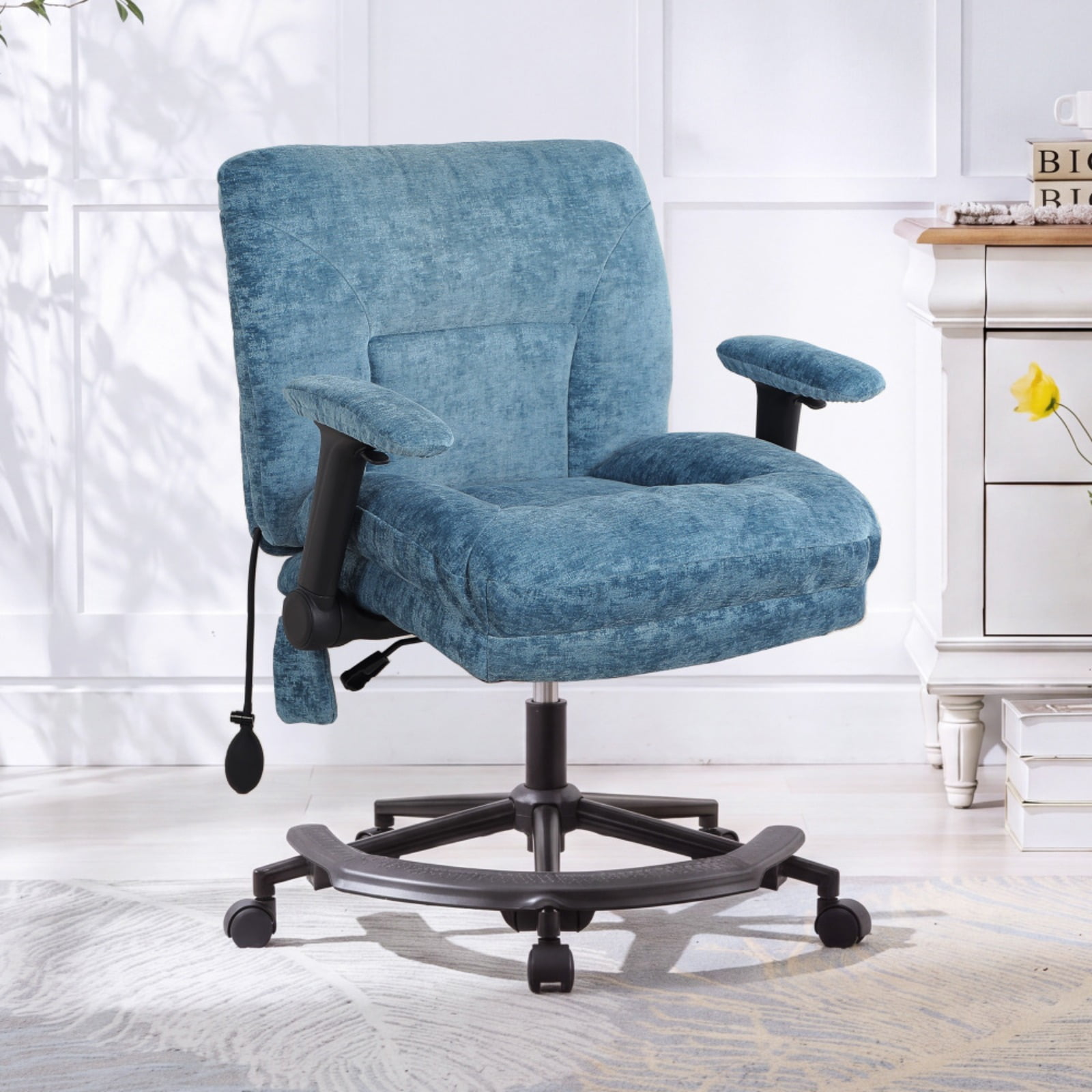 chenille criss cross office chair product