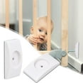 thumbnail image 4 of Juego de 4 protectores de pared para escaleras y rejas de puertas Dispositivo de fijación para protección de rejillas Salvamuros Almohadillas protectoras de pared para puertas, 4 of 4