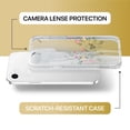 thumbnail image 6 of Case Yard iPhone-SE Case Clear Soft & Flexible TPU Ultra Low Profile Slim Fit Thin Shockproof Transparent Bumper Protective Cover Drop Protective Cell Phone Cases (Floral Flowers), 6 of 8