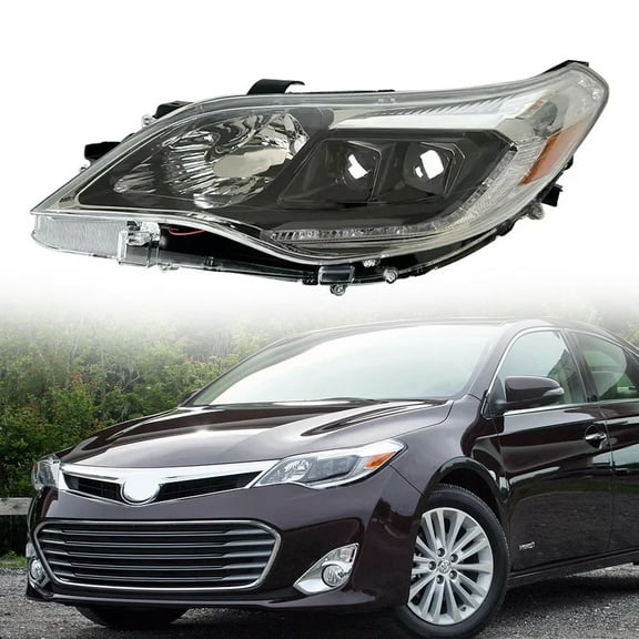 HID Headlight Assembly for Toyota Avalon 2013-2015 Limited/XLE/Hybrid, Factory Projector Headlamps Replacement – Left Driver Side
