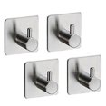 thumbnail image 1 of Brillar Gancho Adhesivo 3M, Gancho de Pared para Baño, Acero Inoxidable, 8 Piezas, 1 of 5