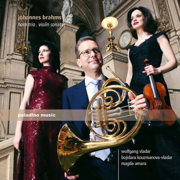 Brahms / Kouzmanova-Vladar / Amara - Johannes Brahms: Horn Trio - Violin Sonatas - Classical - CD