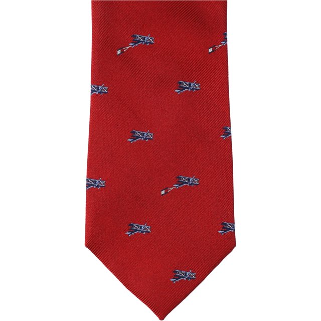 Corbata para hombre Tommy Hilfiger diseño de avión rojo talla única atada a sí misma