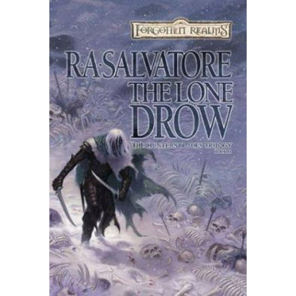 Pre-Owned The Lone Drow (Forgotten Realms: The Hunter's Blades Trilogy, Book 2) (Hardcover) 0786930128 9780786930128