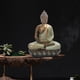 thumbnail image 2 of Estatua de Buda Estatuilla de adorno de Buda meditando Jardín Zen Estatua de Buda Escultura Decoración para interiores / exteriores para Jardín Patio Deck Magideal Estatua de Buda, 2 of 7