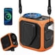 thumbnail image 1 of Ventilador de cintura portátil Yestono recargable con chip AI naranja, 1 of 7