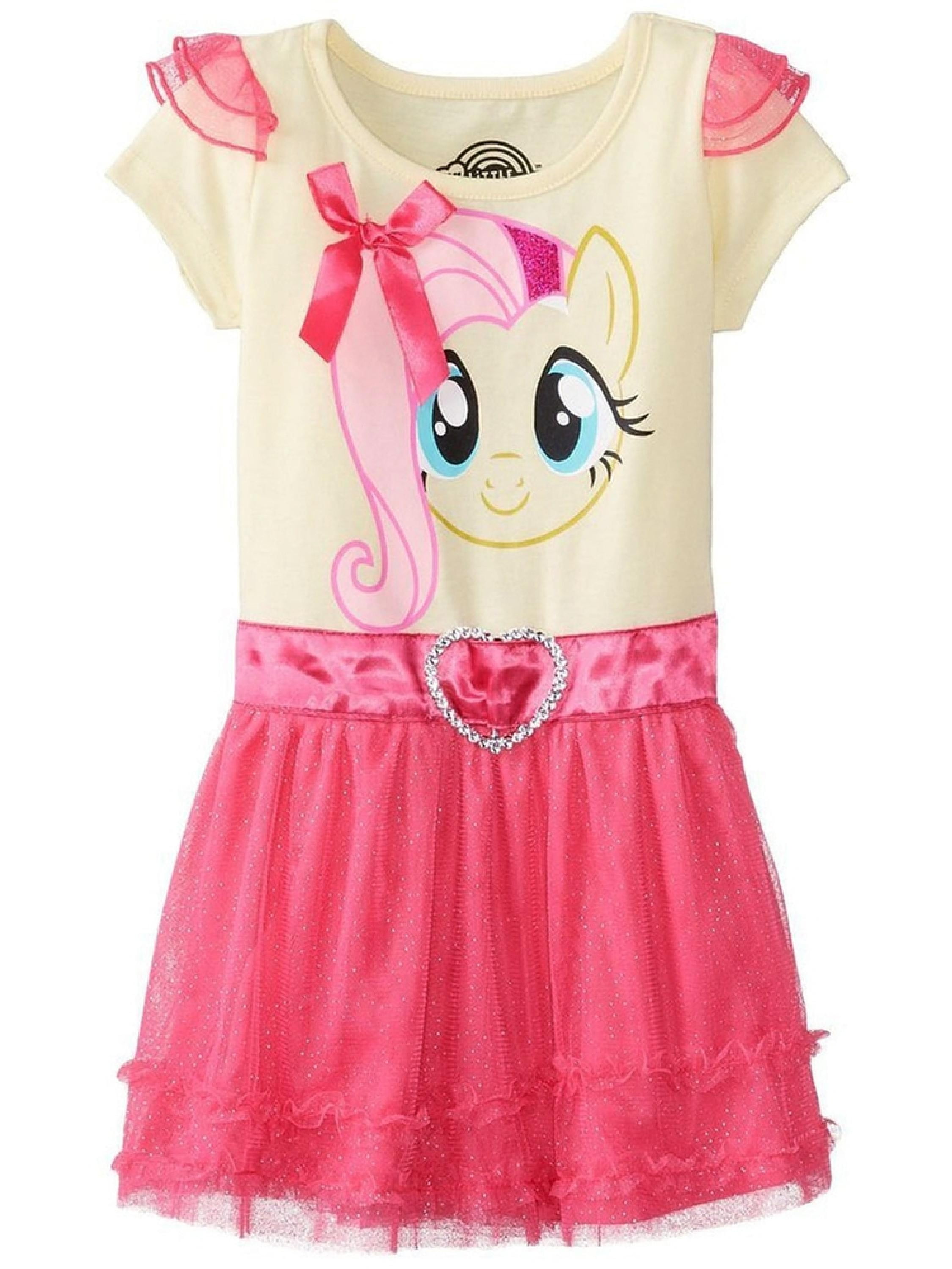 My Little Pony - Fluttershy Head Toddler Tunic Dress With 3D Wings ...