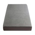 thumbnail image 1 of Almohadilla De Colchón Impermeable para , De Colchón, Cubierta De Colchón De Sábana Ajustable Transpirable Queen_Gray Macarena Funda de sábana ajustable, 1 of 8