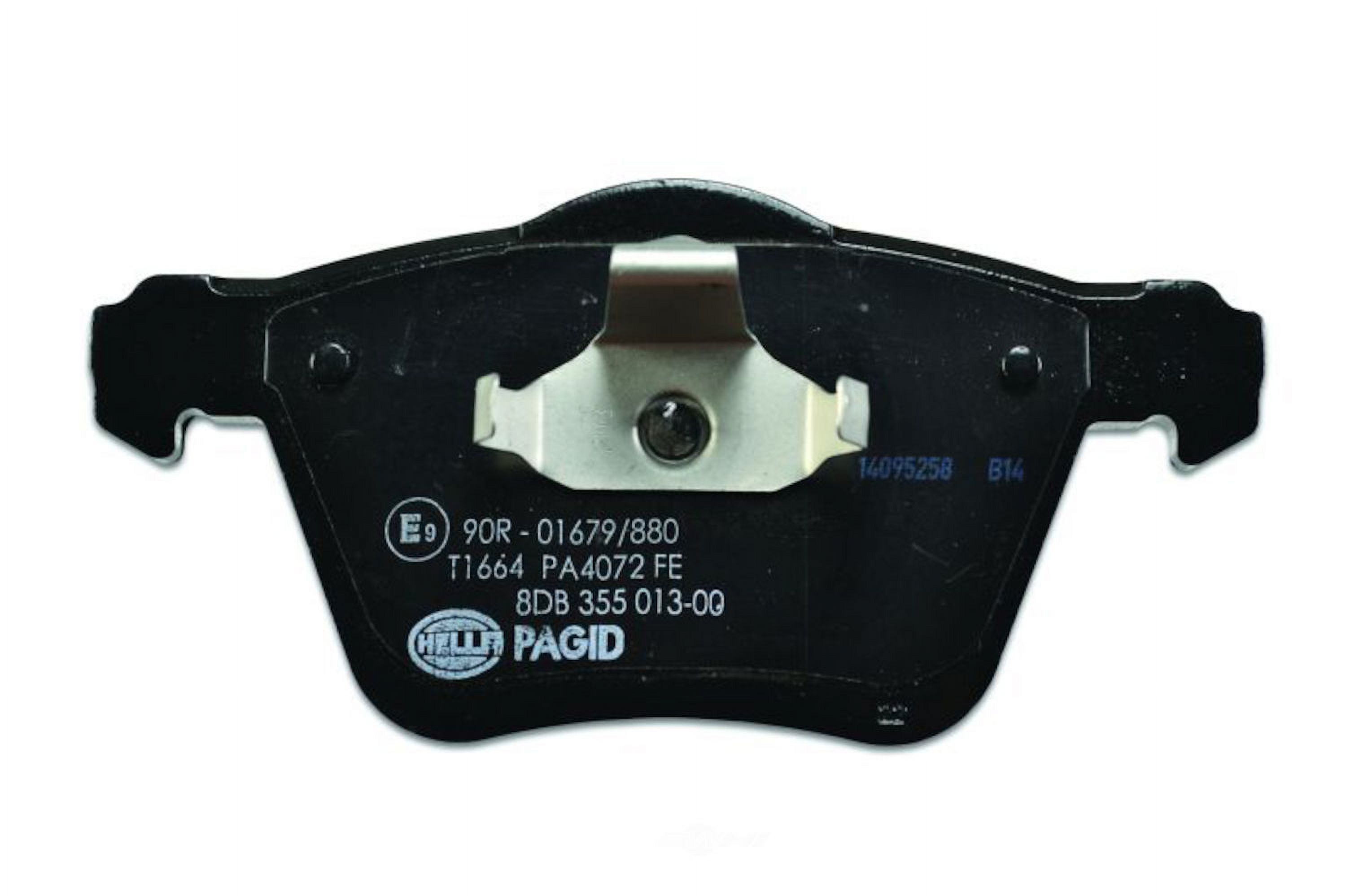 Hella 355013001 Disc Brake Pad Fits select: 2011-2018 VOLVO S60, 2008-2016 VOLVO XC70