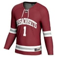 thumbnail image 2 of Youth GameDay Greats #1 Maroon UMass Minutemen Hockey Fashion Jersey, 2 of 4