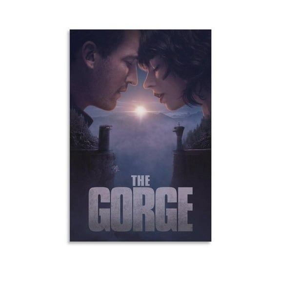 The Gorge Movie Poster Canvas Wall Art Movie Poster Room Decor P-1