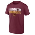 thumbnail image 2 of Men's Burgundy Washington Commanders Team Fade Out T-Shirt, 2 of 3