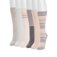thumbnail image 3 of MUK LUKS Women's Mid-Calf Tall Boot Socks, 6-Pack, Fits Shoe Sizes 6-11, 3 of 5