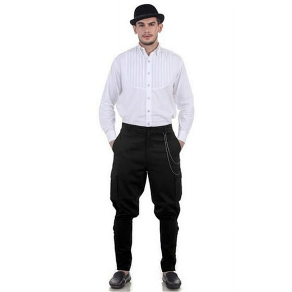 The Pirate Dressing C1376 Airship Pants 2- Black - Medium
