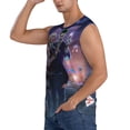 thumbnail image 3 of Harley Quinn Joker Poster Men's Tank Top Lightweight Summer Sleeveless Tee Shirt Muscle Tank Tops Workout T-Shirts Casual Athletic Undershirts, 3 of 7