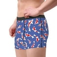 thumbnail image 2 of Fuzoiu Beautiful Koi Fish Print Men's Ultra Breathable Underwear,No Riding Up Boxer Briefs with ComfortFlexible Waistband-X-Large, 2 of 5