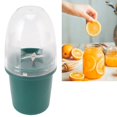 thumbnail image 4 of Portable Juicer Cup, USB Rechargeable Small 4 Blades Blender, 260Ml Fruit Mixing Machine For Home, Built In 1300mAh Rechargeable Battery, Suitable For Orange  Grape, 4 of 8