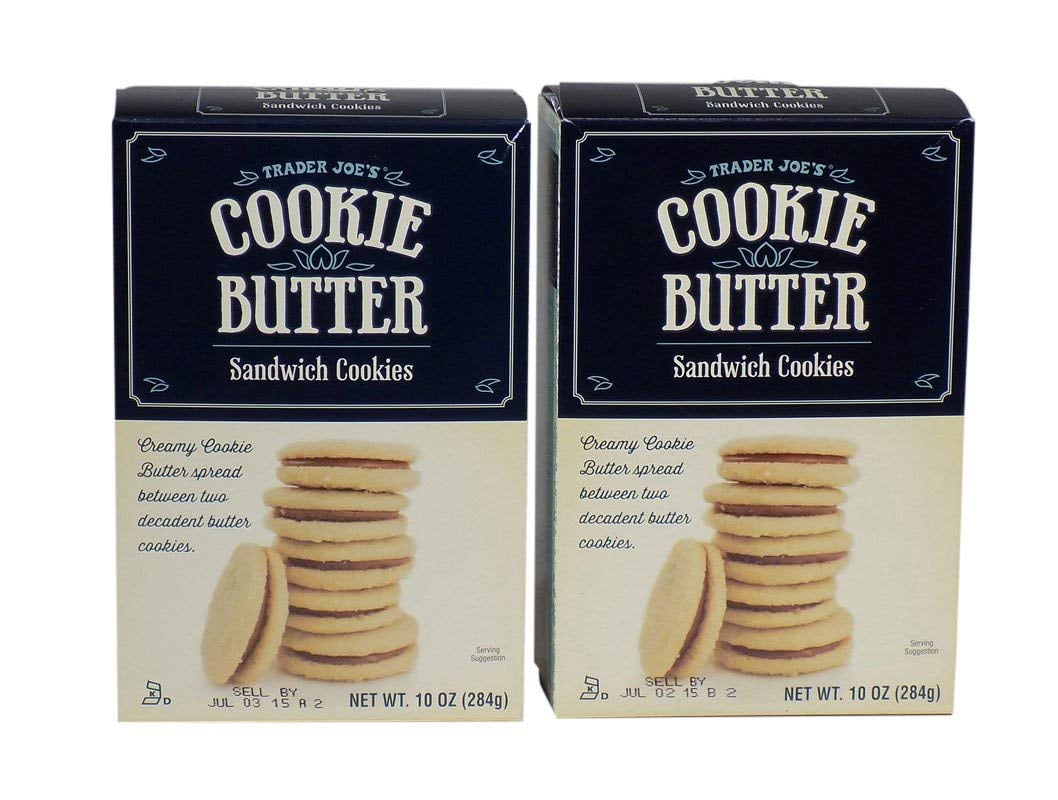 Trader Joes Cookie Butter Sandwich Cookies (2 Pack)
