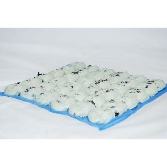 General Mills Pillsbury Place and Bake Blueberry Muffin Batter Pucks, 1.5 Ounce - 216 per case.