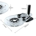 thumbnail image 5 of Offset Router Base Plate w/Edge Routing Reversible Fence Guide Marked Grooving, 5 of 9