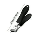 thumbnail image 2 of EXLEAF 2026 New Toenail Clippers for Thick Toenails Slanted Curved Ingrown Toe Nail Clippers Large Toe Nail Clippers,For Thick Toenails,Ingrown Nails,Foot Care,Personal Grooming,At-Home Use, 2 of 6