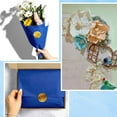 thumbnail image 5 of 20Pcs Wrapping Paper Flower Bouquet Wrapping Paper Decoration Rectangle Blue 660x500x0.01mm, 5 of 5