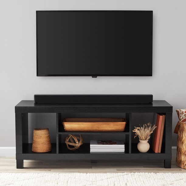 Mainstays TV Stand for TVs up to 42", True Black Oak