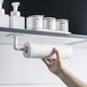 thumbnail image 1 of XWSHYW Tablas de Cortar Soporte Plegable de Pared para Microondas de Cocina, Soporte de Acero Inoxidable, 2 Uds., 1 of 6