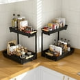 Limorve Storage Basket,Undersink Storage Rack with SlideOut Drawers