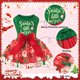 thumbnail image 3 of Vestido de Navidad para Perro XPUDAC Muñeco de Nieve de Tul para Perros Pequeños, 3 of 5