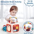 thumbnail image 4 of Cubo de Actividades iPlay iLearn para Bebés 6-18 Meses, 4 of 6