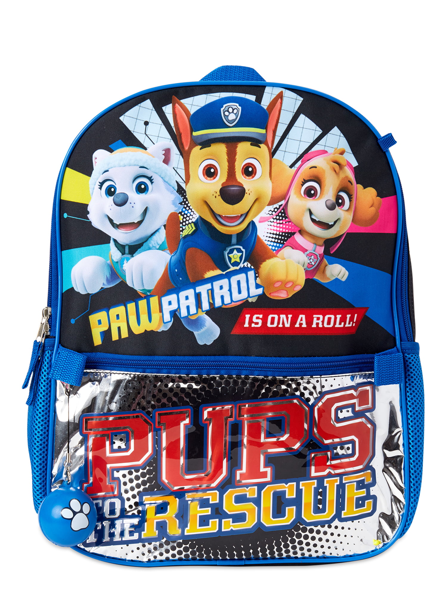 Paw Patrol School Supplies Bundle Paw Patrol Travel Activity Backpack Set ~ Deluxe 8.5 Mini Paw Patrol Activity Clear Backpack with Coloring Pad and More Stickers Posters