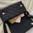 thumbnail image 3 of Bolso De Hombro Bolso cruzados de moda de mensajero con bolsillo con solapa de oficina de viaje con correa ancha, 3 of 7