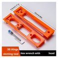 thumbnail image 4 of Door Hinge Jig Installation Kit,Adjustable Door Frame Hinge Template Router Jig with Milling Cutter, 4 of 9