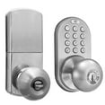 thumbnail image 1 of MiLocks DKK-02SN Indoor Electronic Touchpad Keyless Entry Door Lock Satin Nickel, 1 of 1